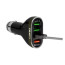 Cargador celular para auto 4 USB Carga Rápida C70IQ